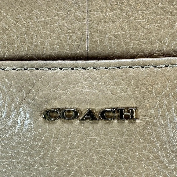 Coach Madison No. E1373-25161 Brown Leather Shoulder Bag Pre-Owned Genuine - Picture 4 of 14